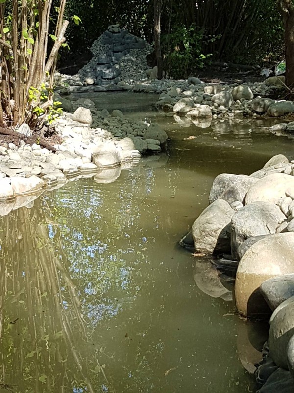 Création d'une rivière à Pessac